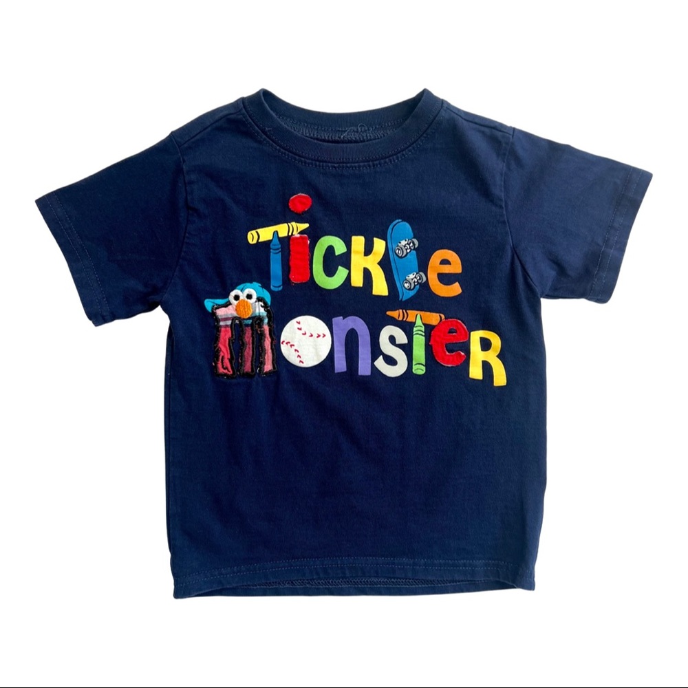 Elmo Sesame Street “tickle monster” shirt